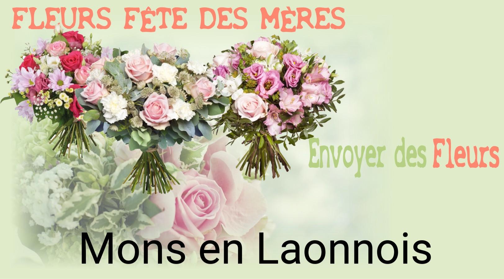 Bouquet de Fête des Mères livré à Mons-en-Laonnois
